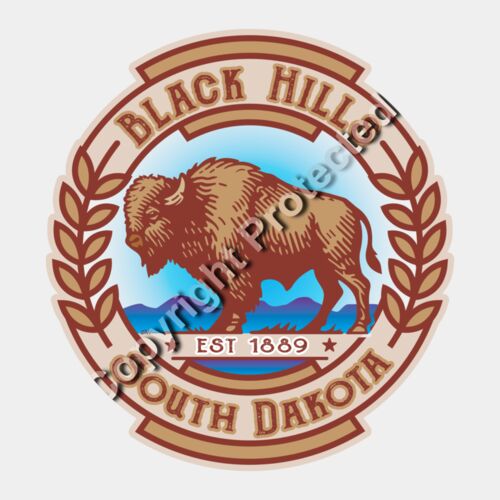 Black Hills Bison Emblem   FF or FB Thumbnail